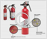 Fire Extinguisher recall video link